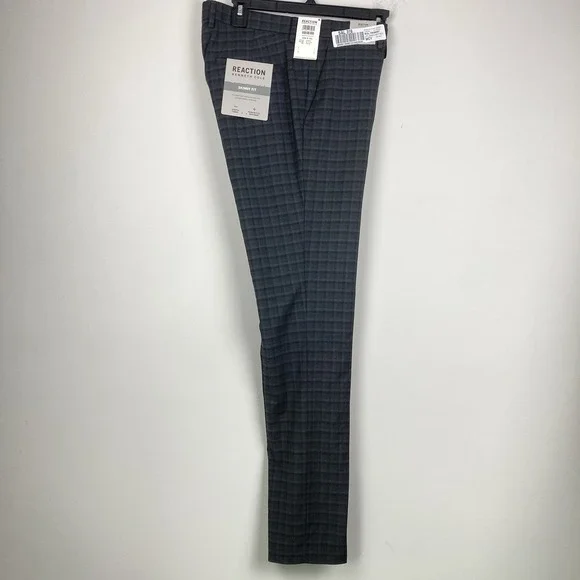 Kenneth Cole Reaction‎ Men's Pants Gabardine Skinny/Extra-Slim Fit Stretch 36x30 - Picture 7 of 10